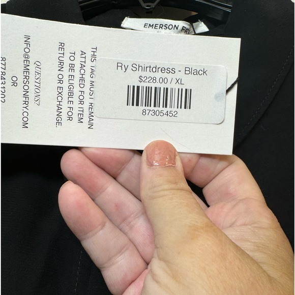 ⭐️EMERSON FRY RY  SHIRTDRESS NWT⭐️ - Picture 10 of 13